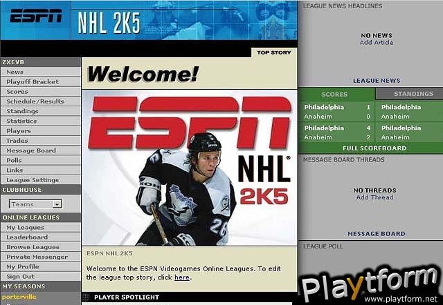 ESPN NHL 2K5 (Xbox)