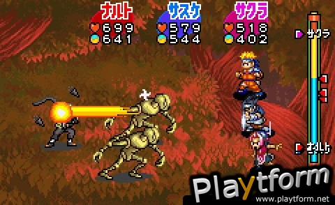 Naruto RPG: Uketsugareshi Hi no Ishi (Game Boy Advance)