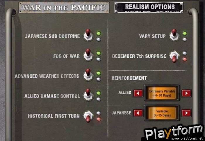 War in the Pacific (PC)