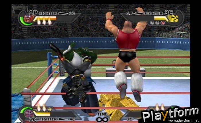 Galactic Wrestling: Featuring Ultimate Muscle (PlayStation 2)