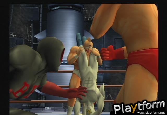 Galactic Wrestling: Featuring Ultimate Muscle (PlayStation 2)