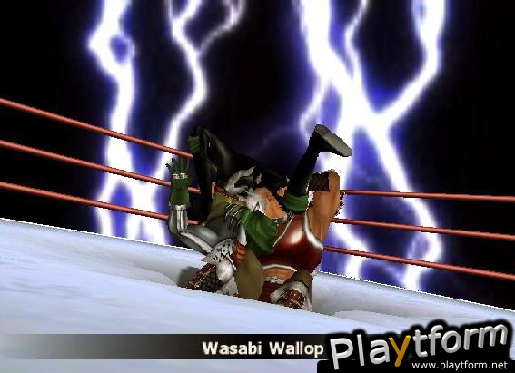 Galactic Wrestling: Featuring Ultimate Muscle (PlayStation 2)