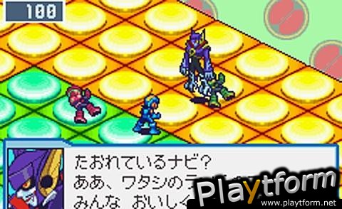 Mega Man Battle Network 4 Red Sun (Game Boy Advance)