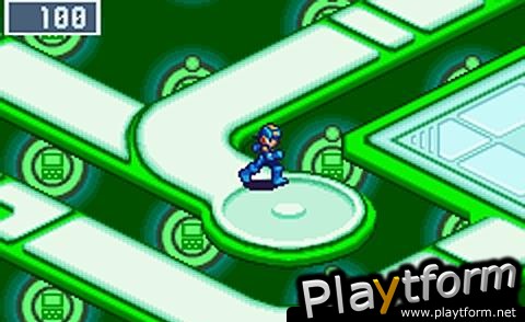 Mega Man Battle Network 4 Red Sun (Game Boy Advance)