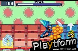 Mega Man Battle Network 4 Blue Moon (Game Boy Advance)