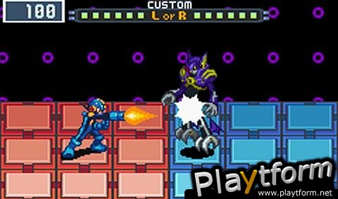 Mega Man Battle Network 4 Blue Moon (Game Boy Advance)