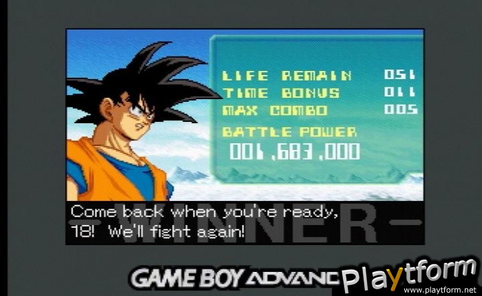 Dragon Ball Z: Supersonic Warriors (Game Boy Advance)