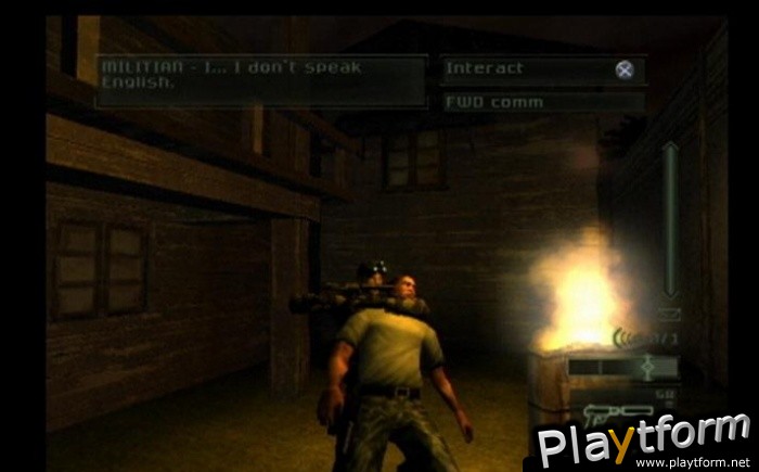 Tom Clancy's Splinter Cell Pandora Tomorrow (PlayStation 2)