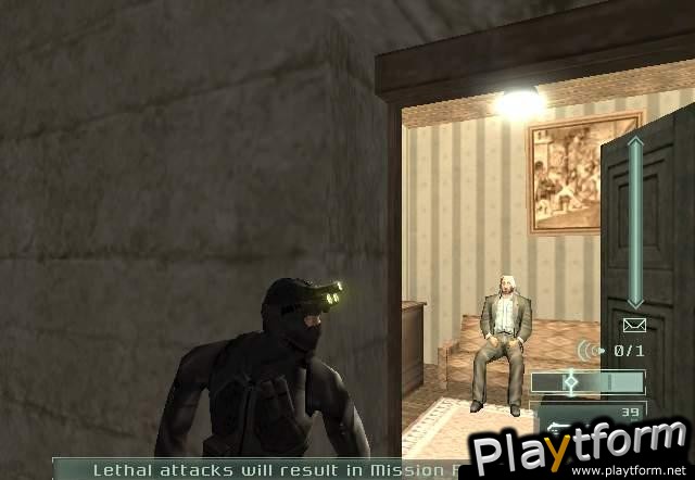 Tom Clancy's Splinter Cell Pandora Tomorrow (PlayStation 2)