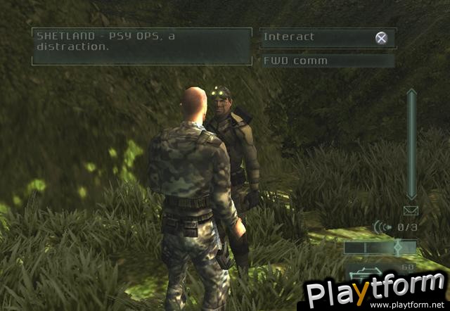 Tom Clancy's Splinter Cell Pandora Tomorrow (PlayStation 2)