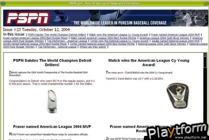 PureSim Baseball 2004 (PC)