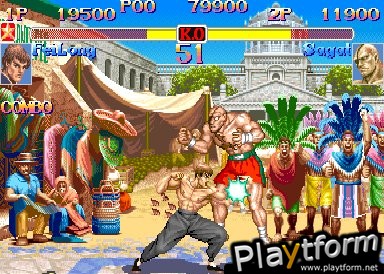 Hyper Street Fighter II: The Anniversary Edition (PlayStation 2)