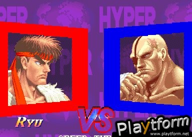 Hyper Street Fighter II: The Anniversary Edition (PlayStation 2)