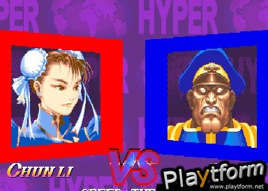 Hyper Street Fighter II: The Anniversary Edition (PlayStation 2)