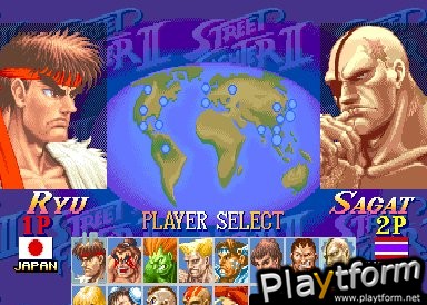 Hyper Street Fighter II: The Anniversary Edition (PlayStation 2)