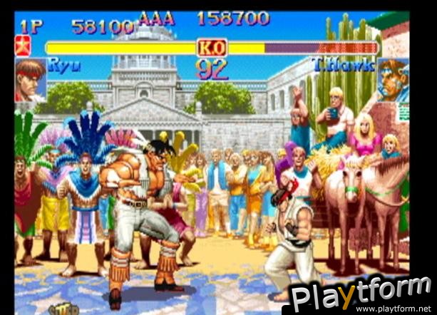 Hyper Street Fighter II: The Anniversary Edition (PlayStation 2)