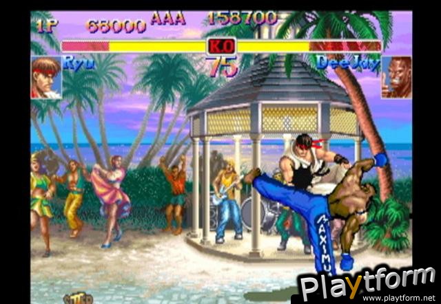 Hyper Street Fighter II: The Anniversary Edition (PlayStation 2)