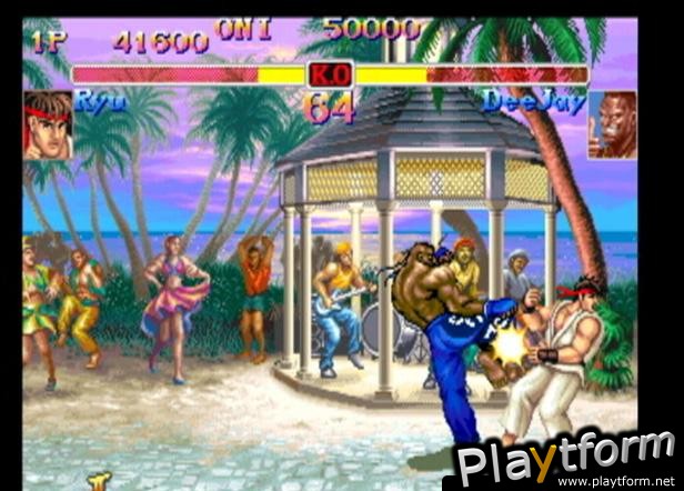 Hyper Street Fighter II: The Anniversary Edition (PlayStation 2)