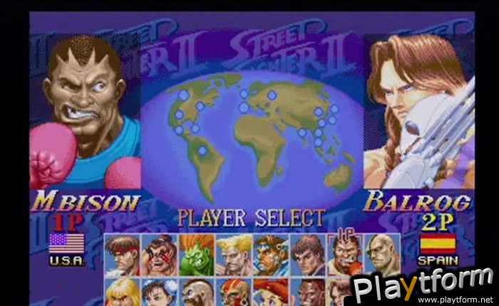 Hyper Street Fighter II: The Anniversary Edition (PlayStation 2)