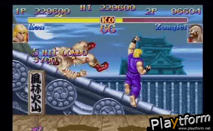 Hyper Street Fighter II: The Anniversary Edition (PlayStation 2)