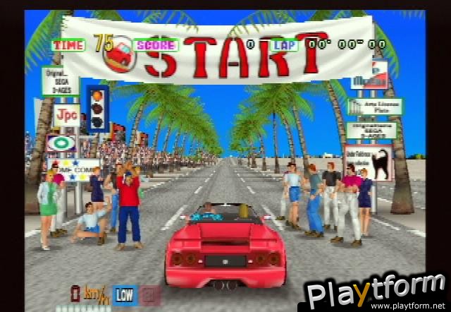 Sega Ages: Outrun (PlayStation 2)