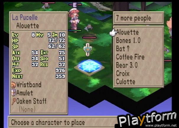 La Pucelle: Tactics (PlayStation 2)