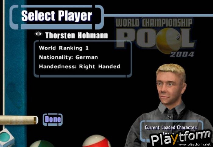 World Championship Pool 2004 (PC)