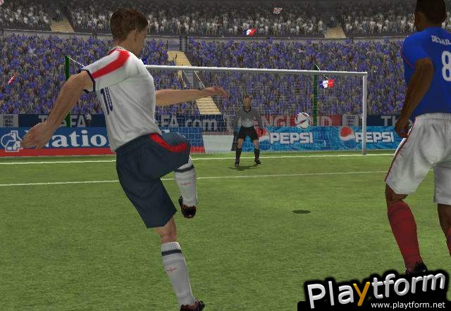 England International Football (PlayStation 2)