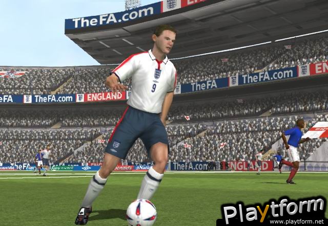 England International Football (PlayStation 2)