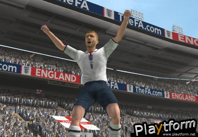 England International Football (PlayStation 2)