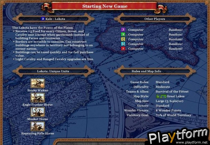 Rise of Nations: Thrones & Patriots (PC)