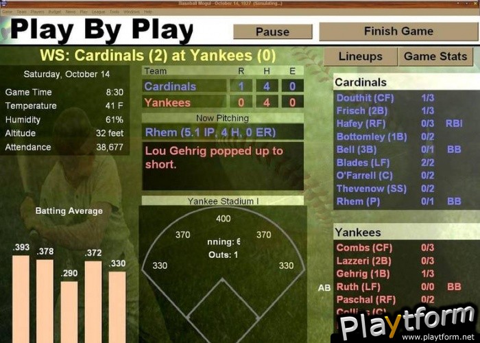 Baseball Mogul 2005 (PC)