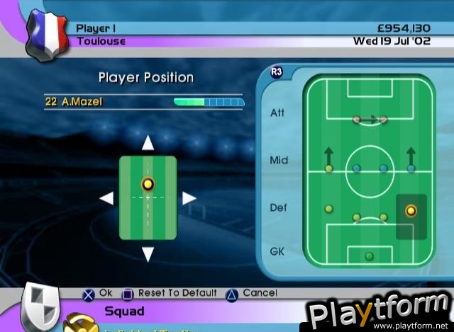 LMA Manager 2004 (PlayStation 2)