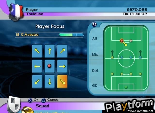 LMA Manager 2004 (PlayStation 2)