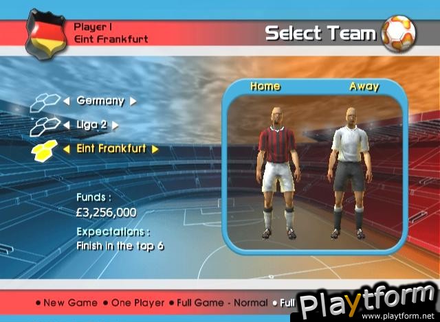 LMA Manager 2004 (PlayStation 2)