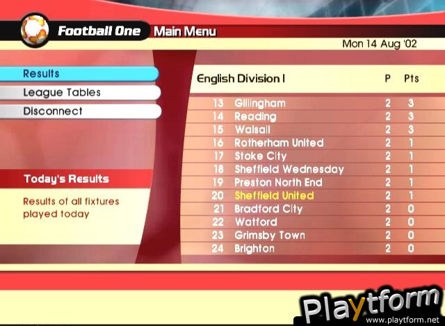 LMA Manager 2004 (PlayStation 2)