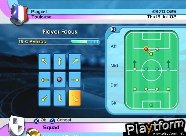 LMA Manager 2004 (PlayStation 2)