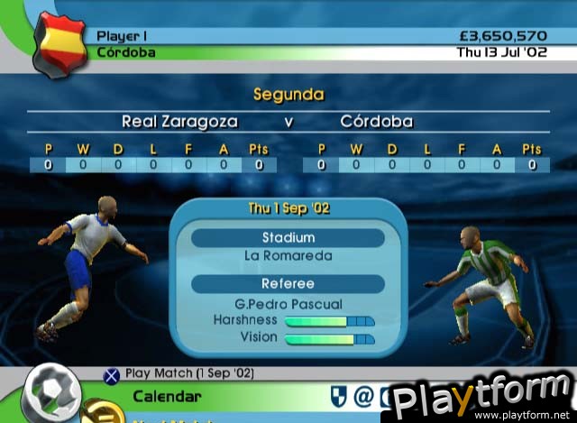 LMA Manager 2004 (PlayStation 2)