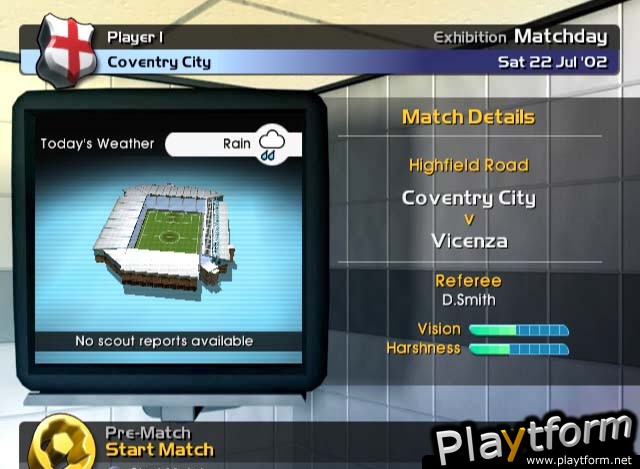 LMA Manager 2004 (PlayStation 2)