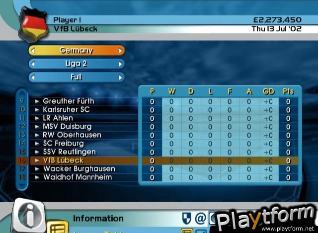 LMA Manager 2004 (Xbox)