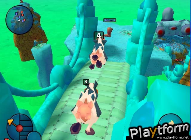 Worms 3D (PlayStation 2)