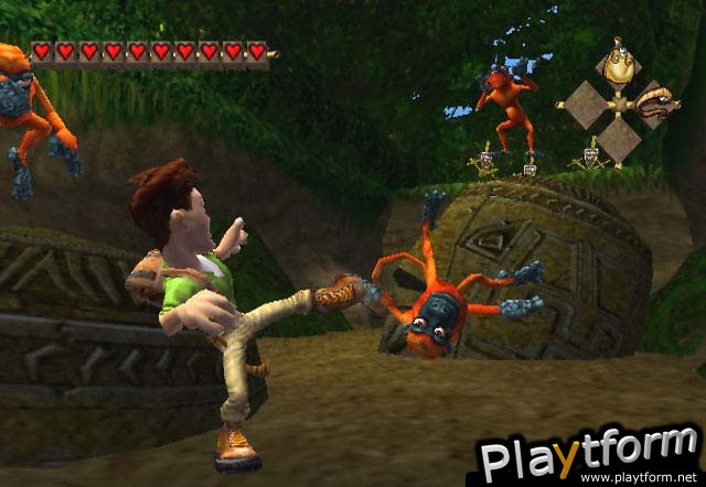 Pitfall: The Lost Expedition (PlayStation 2)