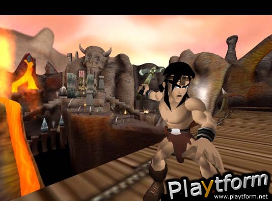 Kaan: Barbarian's Blade (PlayStation 2)