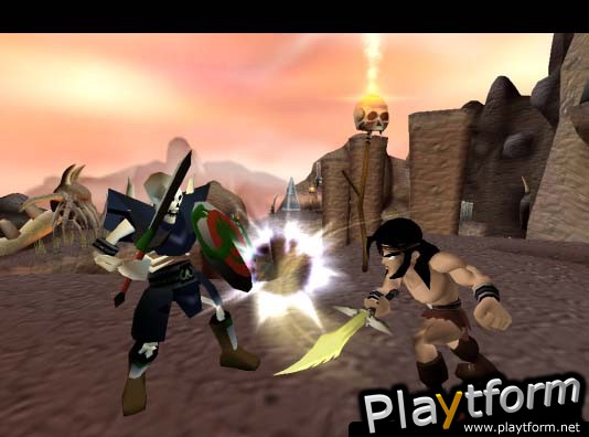 Kaan: Barbarian's Blade (PlayStation 2)