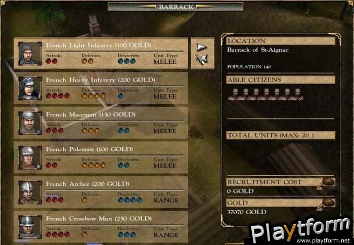 Wars and Warriors: Joan of Arc (PC)