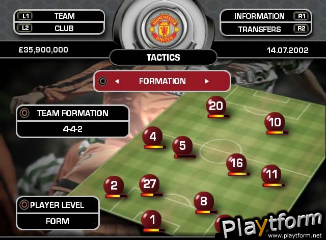 Total Club Manager 2004 (PlayStation 2)