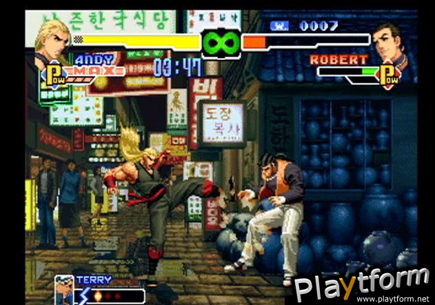 The King of Fighters 2000/2001 (PlayStation 2)