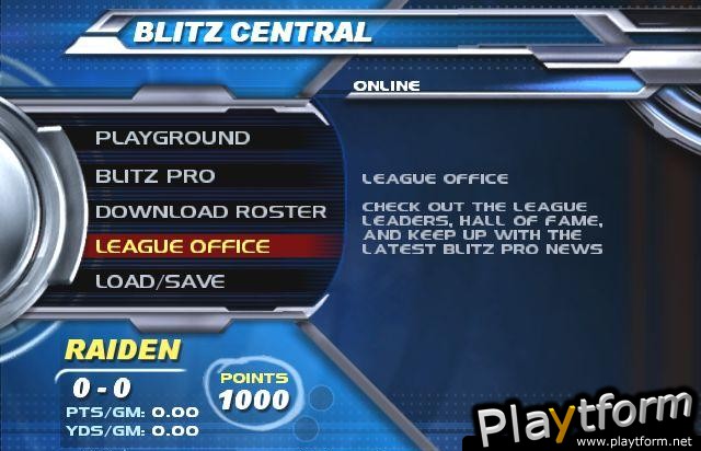 NFL Blitz Pro (GameCube)