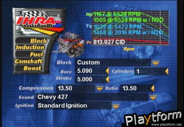 IHRA Drag Racing 2004 (Xbox)