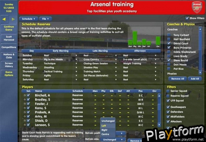 Championship Manager: Season 03/04 (PC)